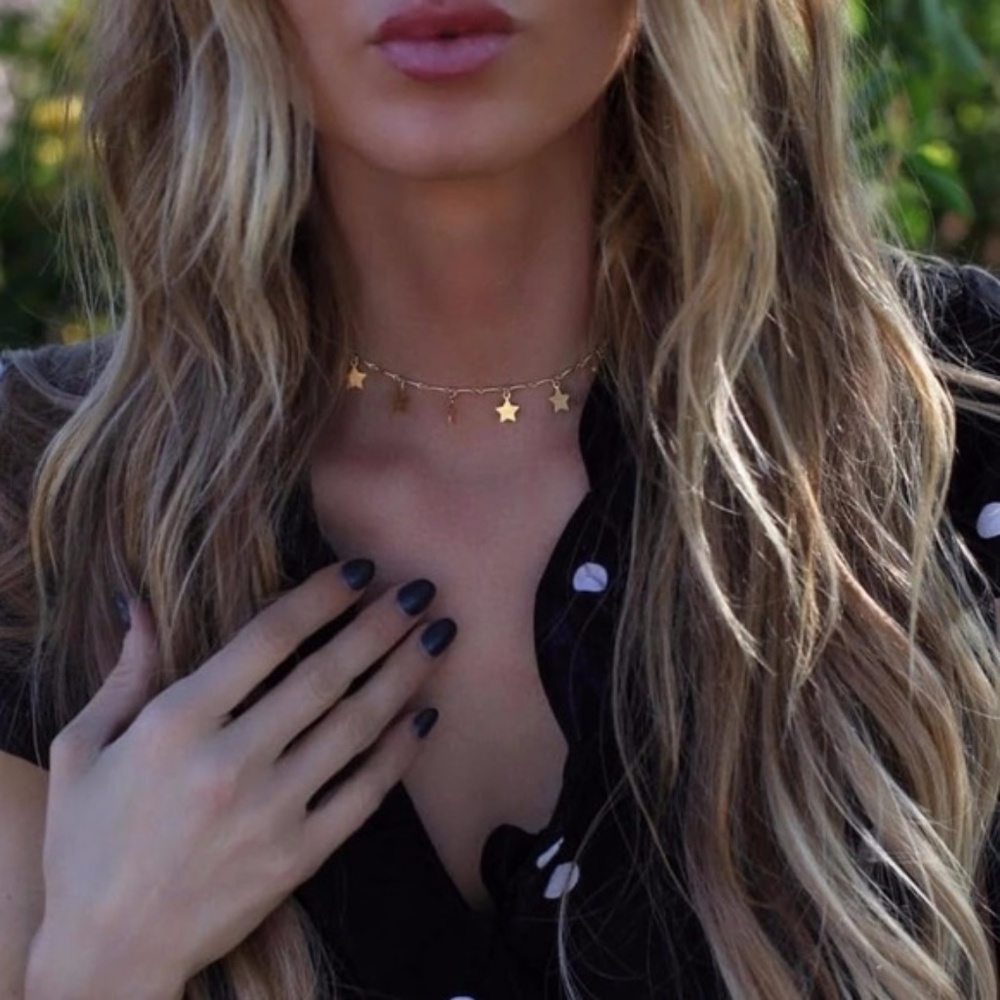 5 for $25 Star Choker Necklace - Picture 1 of 8